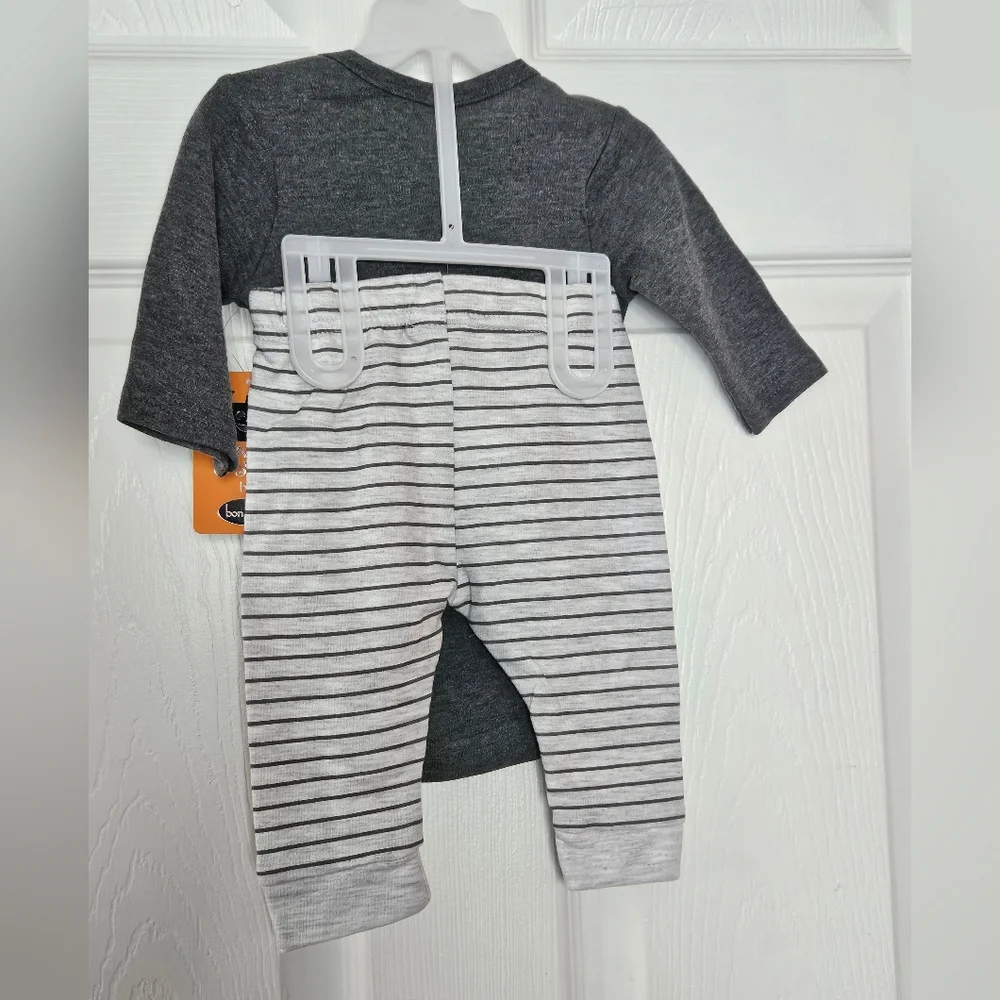 Baby by bon bebe kids 0-3‎ mos grey 